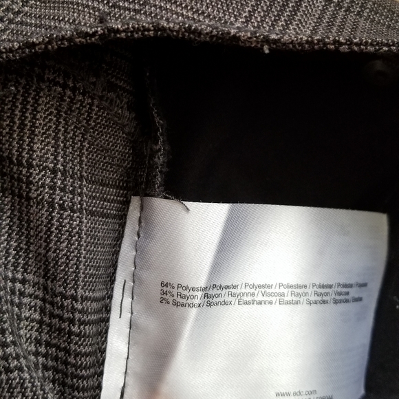 2YK Wide leg low rise pleated pants / trousers - Picture 13 of 13